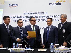 Di Kuartal I-2018, Bank Mandiri Kantongi Laba Rp 5,9 T