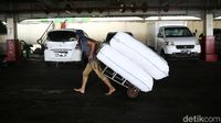 Tempat Parkir Ini Akan Jadi Lokasi Penampungan Pedagang Blok G Tn Abang