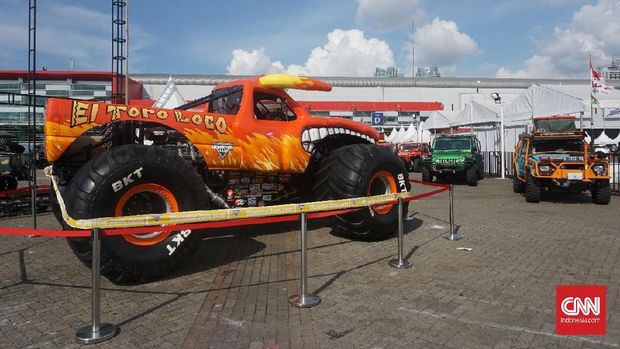 El Toro Loco turut meramaikan pameran otomotif IIMS 2018.