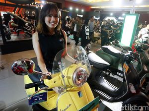 Jadi Andalan Piaggio, Vespa Sprint dan Primavera 150 Mejeng di IIMS 2018
