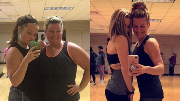 Wow! Transformasi Ibu dan Anak Olahraga Bersama Pangkas Total 83 Kg