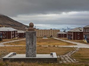 Penampakan Kota Hantu di Lingkar Kutub Utara