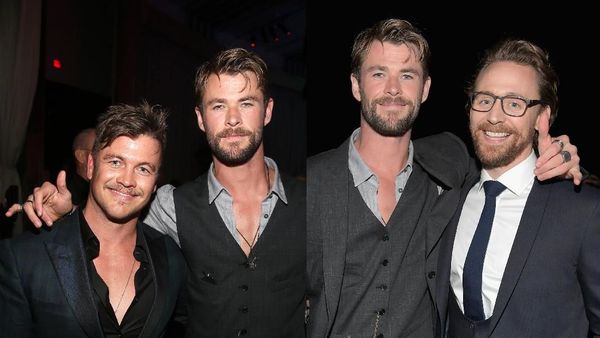Saudara Kandung dan Tiri Chris Hemsworth di Premier Infinity War