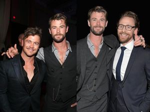 Saudara Kandung dan Tiri Chris Hemsworth di Premier Infinity War