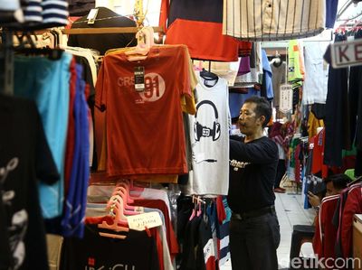 Akan Direlokasi, Begini Suasana di Pasar Blok G Tanah Abang