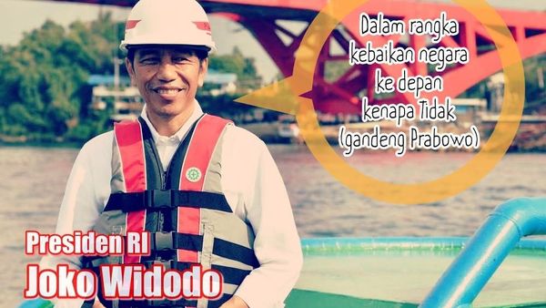 dStrip: Pro Kontra Duet Jokowi-Prabowo