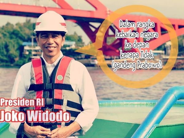 dStrip: Pro Kontra Duet Jokowi-Prabowo