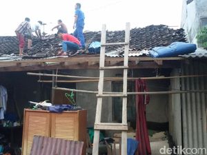 Diterjang Angin Puting Beliung, 36 Rumah di Bantul Rusak