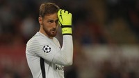 Kiper Atletico Madrid, Jan Oblak, menjadi penjaga gawang termahal. Nilai transfernya diperkirakan 70 juta euro. (Foto: Paolo Bruno/Getty Images)