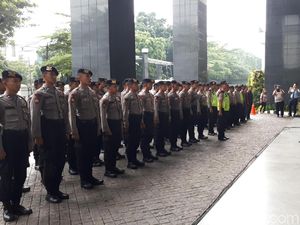 Polisi Apel Pengamanan di Sidang Novanto