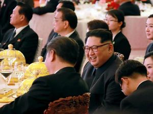 Pancake Kentang Swiss Jadi Suguhan Kim Jong-un Saat Bertemu Presiden Korsel Pancake Kentang Swiss Jadi Suguhan Kim Jong-un Saat Bertemu Presiden Korsel