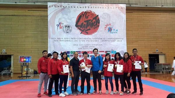 Taekwondoin UTI Pro Sukses di WATA Open Intercontinental Championship