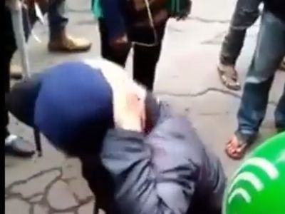Foto: Viral Ojol Perempuan Disuruh Squatjump hingga Pelaku Minta Maaf