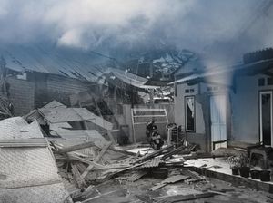 146 Rumah Rusak Usai Puting Beliung Terjang Serdang Bedagai