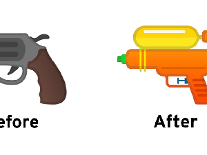 Google Akhirnya Hilangkan Emoji Pistol