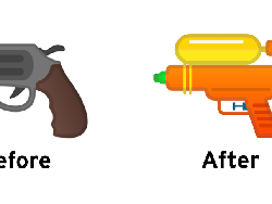 Google Akhirnya Hilangkan Emoji Pistol