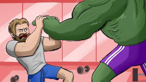 Persiapan Avengers Lawan Thanos dalam Balutan Kartun Kocak