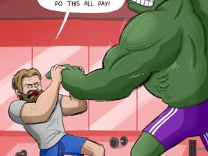 Persiapan Avengers Lawan Thanos dalam Balutan Kartun Kocak