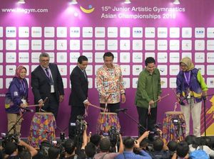 Buka Kejuaraan Asia Senam Artistik Junior 2018, Ini Harapan Menpora