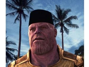 Avengers: Infinity Wars Tayang, Meme Kocak Thanos Bertebaran