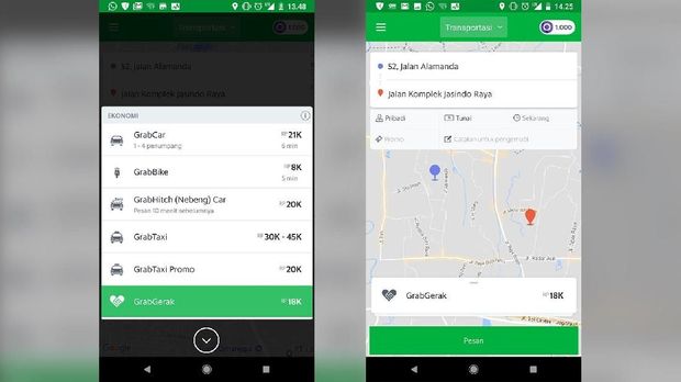 Grab Indonesia memperkenalkan GrabGerak, sebuah layanan transportasi khusus bagi penyandang disabilitas. Ada 118 GrabCar yang disiapkan untuk membantu disabilitas dalam layanan baru ini.