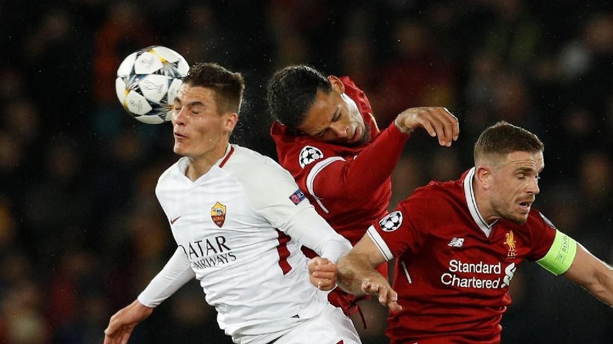 Liverpool saat berhadapan dengan AS Roma. (Foto: Phil Noble/Reuters)