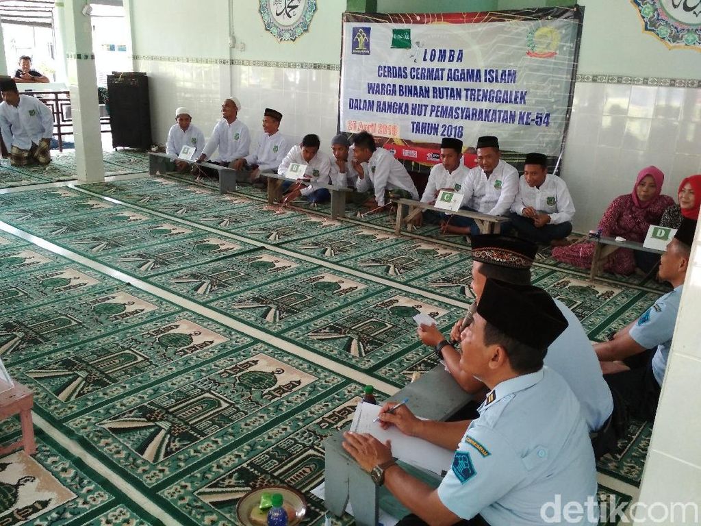 Serunya Cerdas Cermat Para Tahanan di Dalam Rutan Serunya Cerdas Cermat Para Tahanan di Dalam Rutan