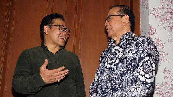 Saat Cak Imin Anjangsana ke Akbar Tandjung