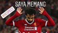 Mau cetak gol atau tidak, mau menang atau tidak, dia tetap saja Salah. (Foto: Instagram)