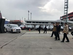 Jokowi Resmikan Ekspor Pertama Mitsubishi Xpander