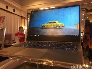 Penampakan Laptop Anyar Lenovo dengan AMD Ryzen