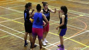 Intip Latihan Tim Basket Putri 3x3 Jelang Piala Asia