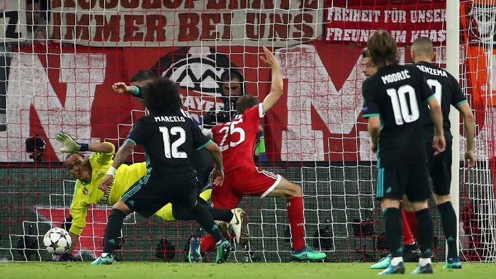 Kelegaan Keylor Navas