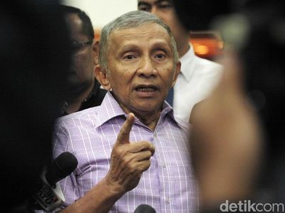 Sambangi DPR, Amien Rais Bahas Pilpres 2019?