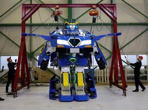 Keren! J-deite Ride, Mobil Robot Masa Depan