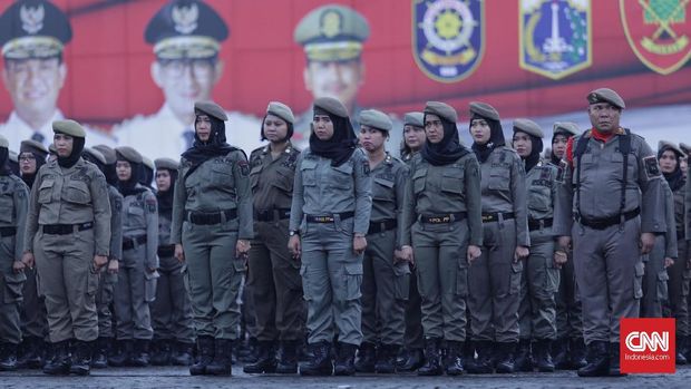 Anies berharap peran Satpol PP perempuan ditonjolkan