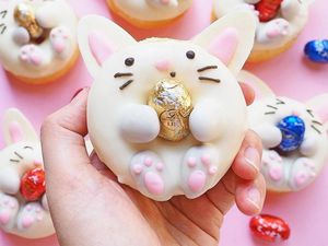 Gemas! Wanita Asal Melbourne Ini Buat Donat Berwajah Koala hingga Kelinci