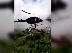 Tragis! Pria Ini Tewas Tertimpa Heli Penyelamat