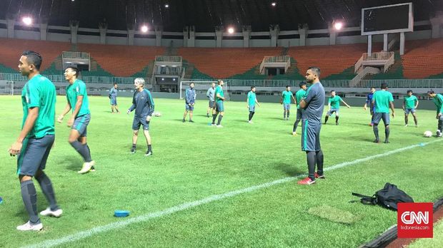 Skuat Garuda Muda tengah menjalani TC di Bali.