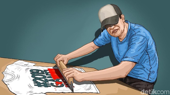 Hidup Tak Tenang Pembuat Kaus #2019GantiPresiden Hidup Tak Tenang Pembuat Kaus #2019GantiPresiden