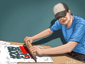 Hidup Tak Tenang Pembuat Kaus #2019GantiPresiden