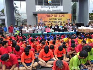 12 Hari, Polisi Ungkap 468 Kasus dan Amankan 589 Tersangka