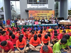 12 Hari, Polisi Ungkap 468 Kasus dan Amankan 589 Tersangka