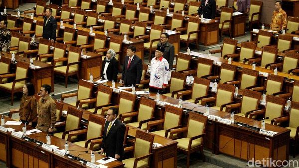 283 Wakil Rakyat Absen di Rapat Paripurna Penutupan DPR