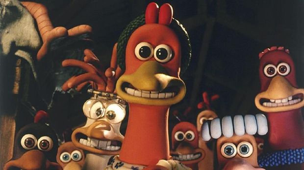 Film 'Chicken Run' (2000).