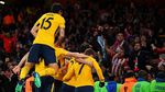 L Dance Griezmann di Emirates Stadium