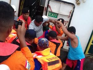 Satu Korban Kapal Tenggelam di Morowali Terjebak di Kapal