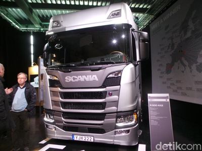Truk Scania untuk Indonesia