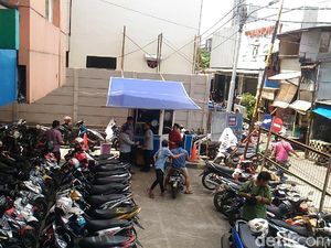 Penampakan Parkir Blok G Tanah Abang Tempat Relokasi Pedagang