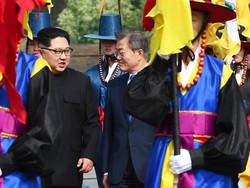 Deretan Pejabat yang Dibawa Kim Jong-Un Bertemu Presiden Korsel